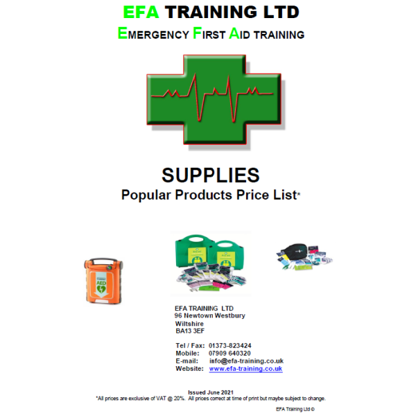EFA Training | First Aid Products